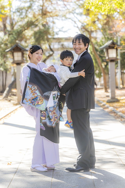 千葉県でお宮参りの撮影が可能なカメラマン「門田明彦（もんでんあきひこ）」の作例画像