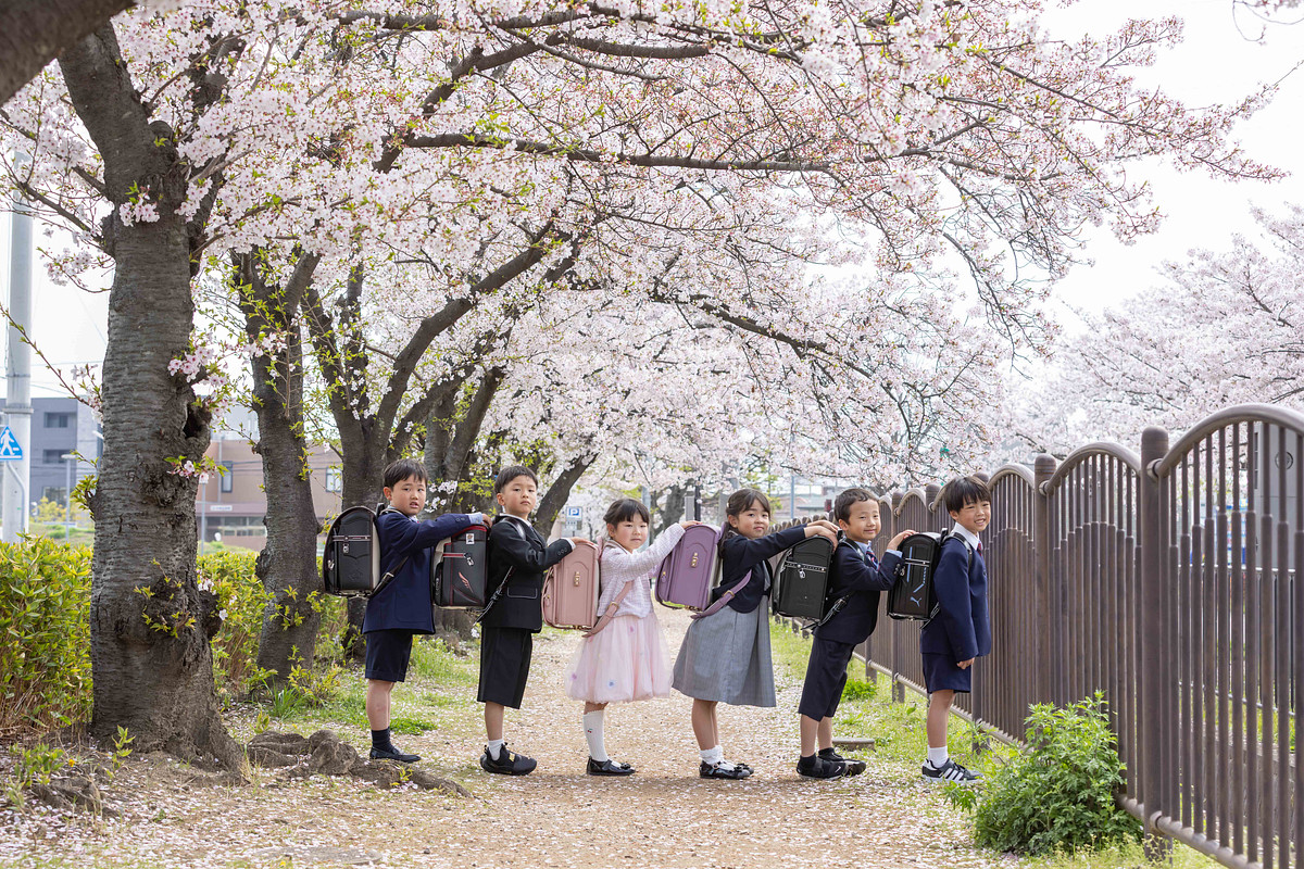 入学式・卒業式撮影プランの作例