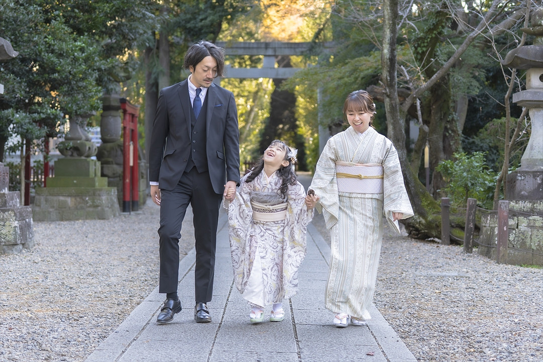 七五三撮影プランの作例