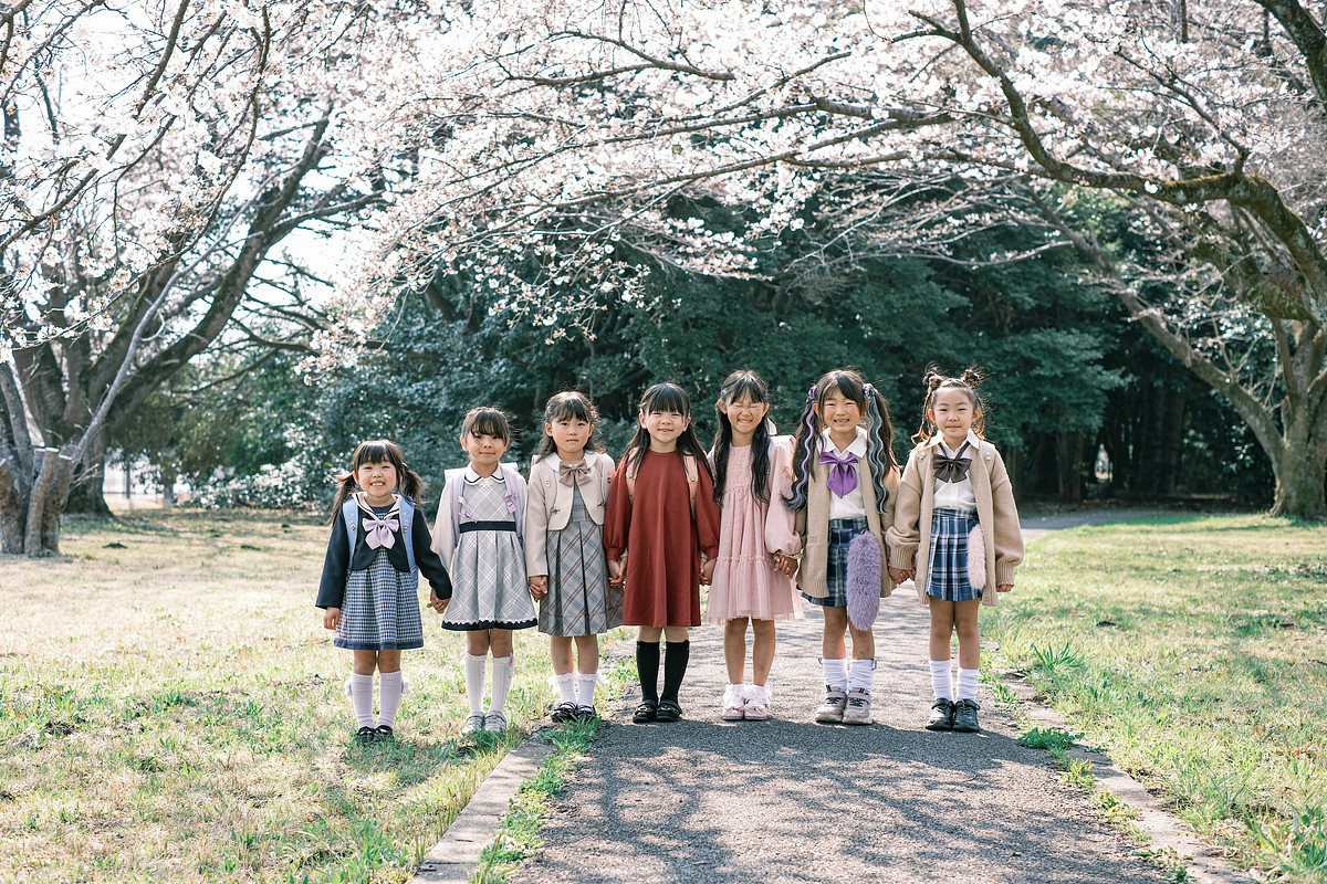 入学式・卒業式撮影プランの作例