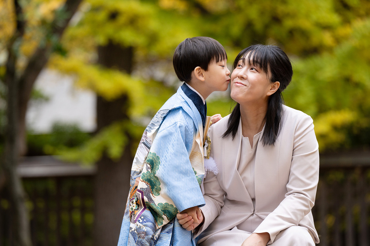七五三撮影プランの作例