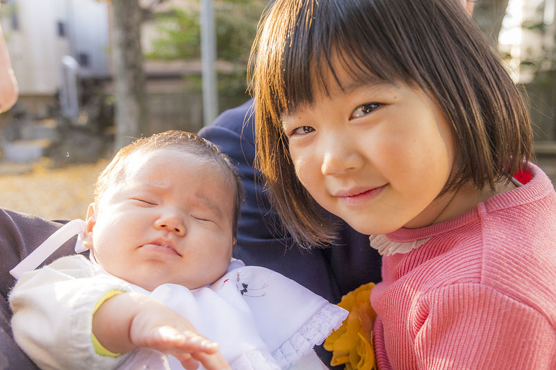 千葉県でお宮参りの撮影が可能なカメラマン「門田明彦（もんでんあきひこ）」の作例画像