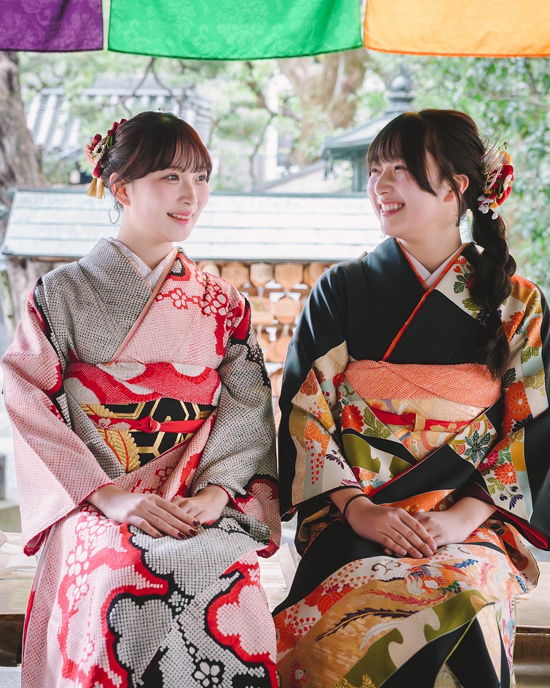 京町家で成人式の前撮り・後撮り｜の作例