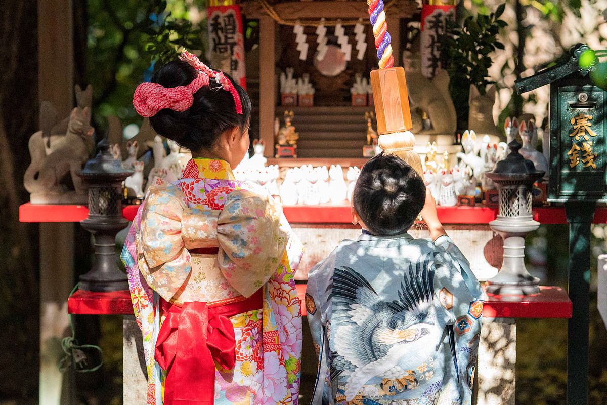 七五三撮影プランの作例