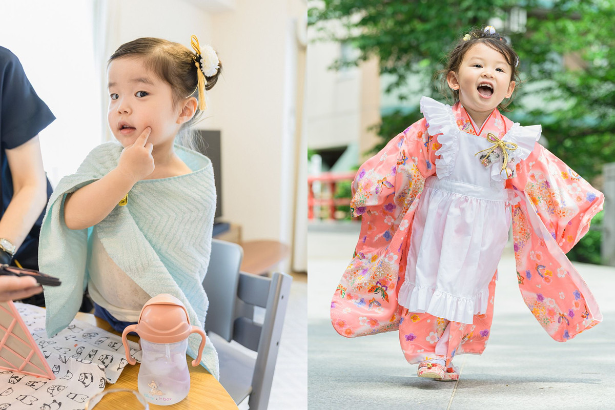 七五三撮影プランの作例